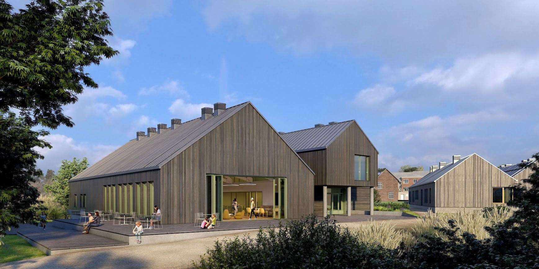 An artist's impression of the new sixth form centre