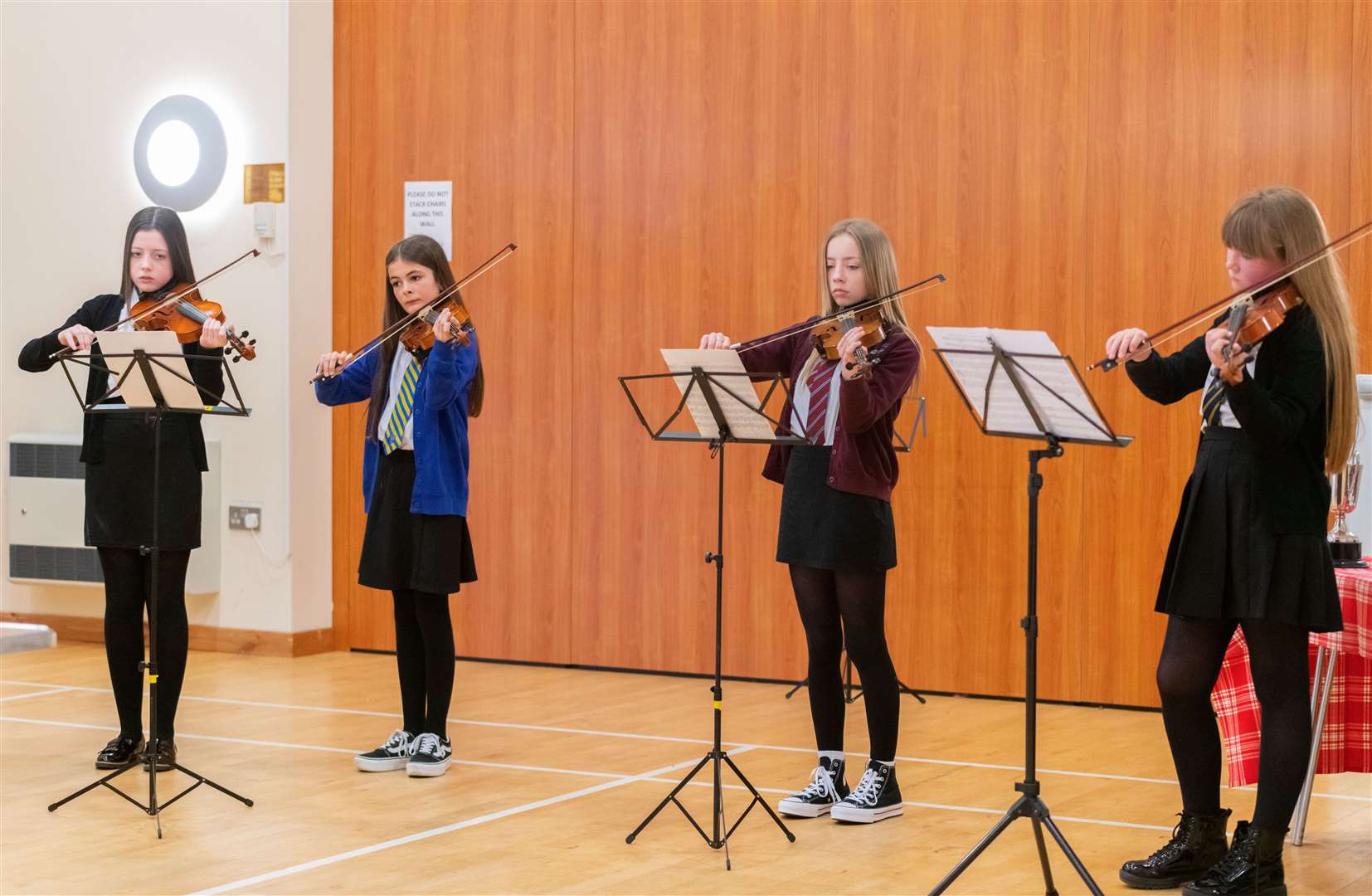 Action from last year’s orchestra competition. Picture: Beth Taylor