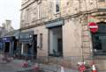Roads will be closed in Elgin to repair building damaged by Storm Otto 