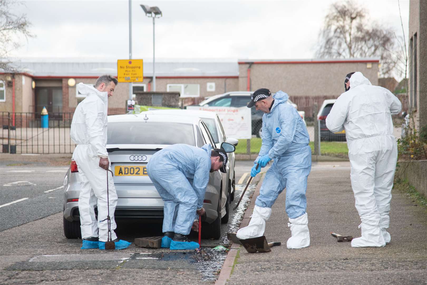 New Elgin Primary School is close to where Kiesha Donaghy was found dead.