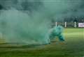 PICTURES: Buckie condemn pyros, coin-throwing and pitch invasion at football match