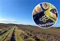 Hiking 24 miles of the Dava Way for suicide prevention charity Mikeysline
