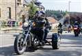 Bikers pay emotional farewell to Sam Beaven in Forres