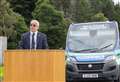 How can Moray's on-demand bus service be improved?
