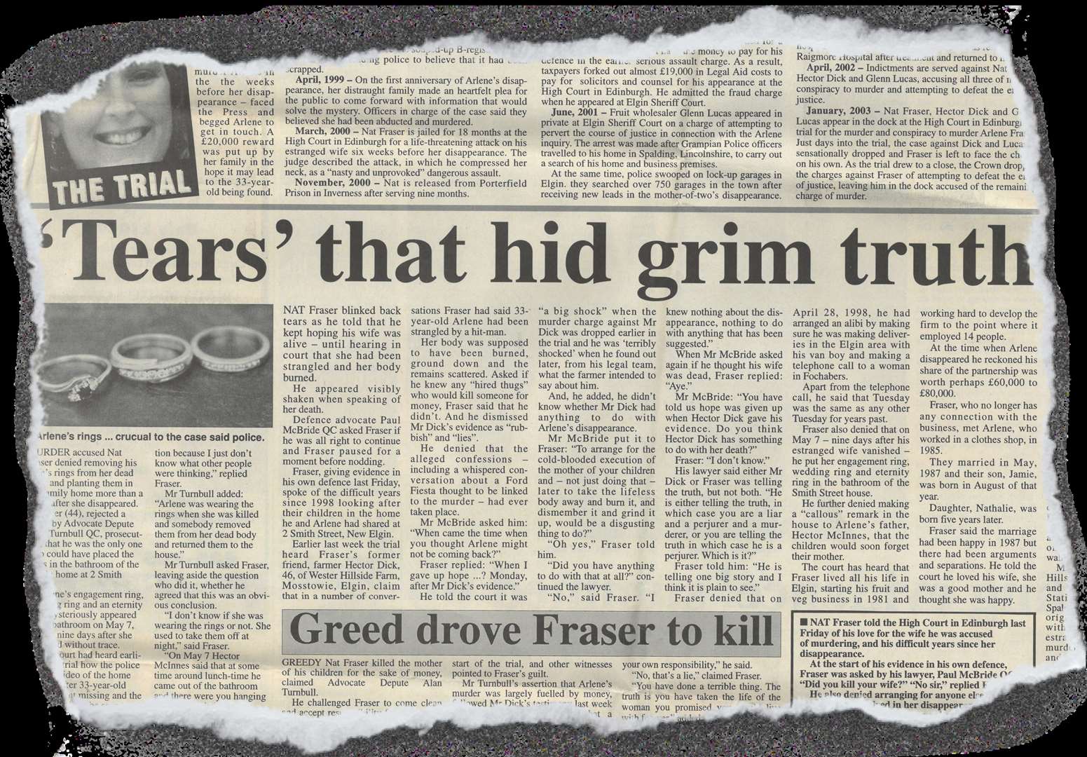 This story appeared in the Northern Scot, January 31, 2003...Picture: Northern Scot