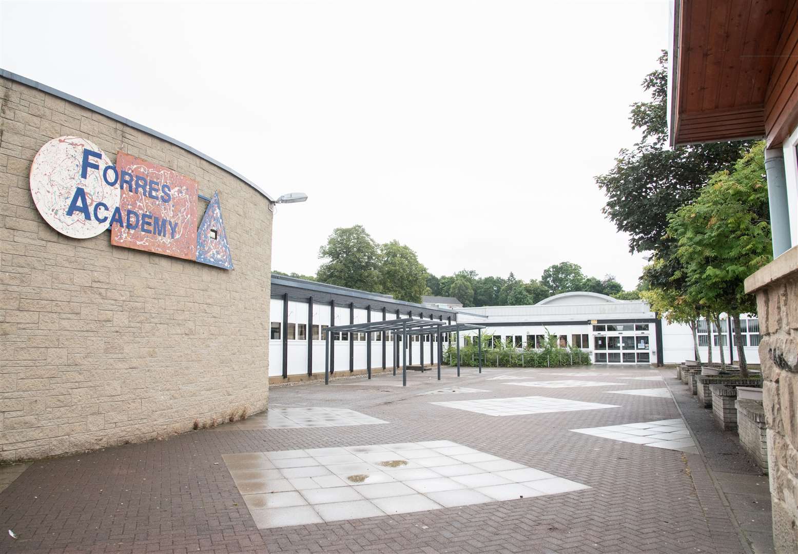 Forres Academy. Picture: Daniel Forsyth.