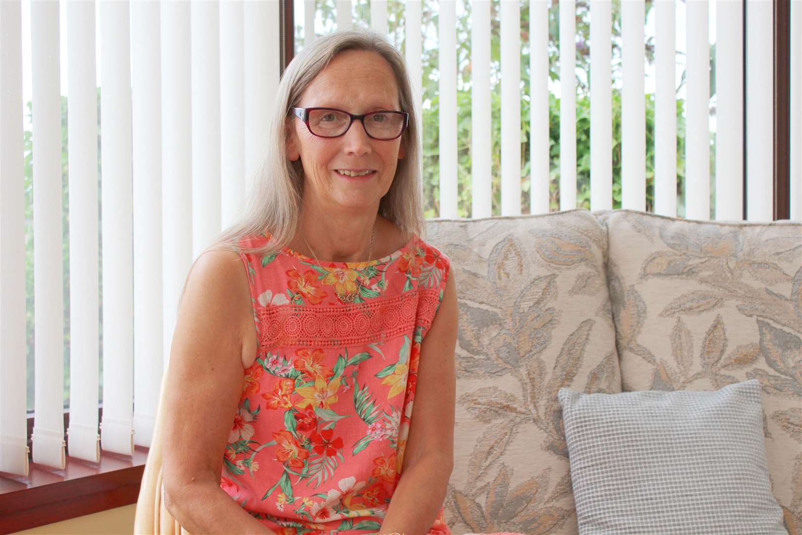 Liz Tait at home in Moray.