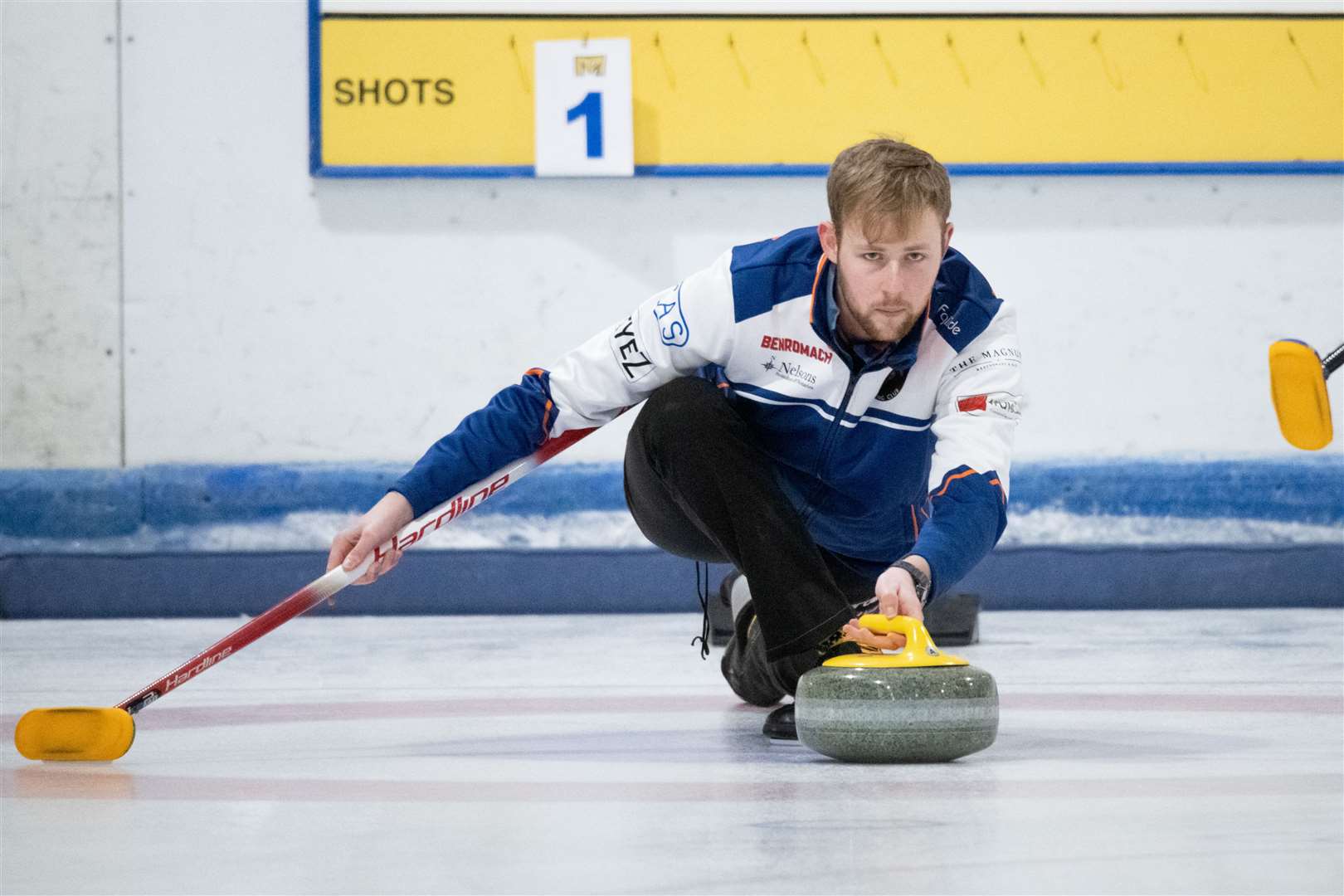 Jamie Rankin. 14th annual Moray International Bonspiel - held at Moray Leisure Centre. Picture: Daniel Forsyth.