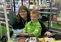 Check out 7-year-old Xander at Elgin Asda