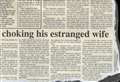 2003 – 18 months jail for choking his estranged wife