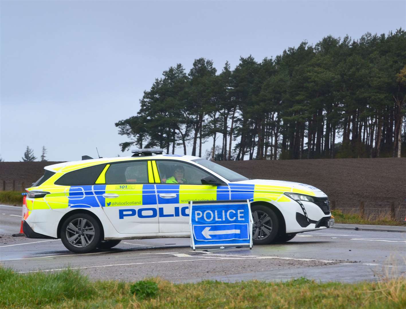 The A941 between Elgin and Lossiemouth reopened at 11am today after the crash.