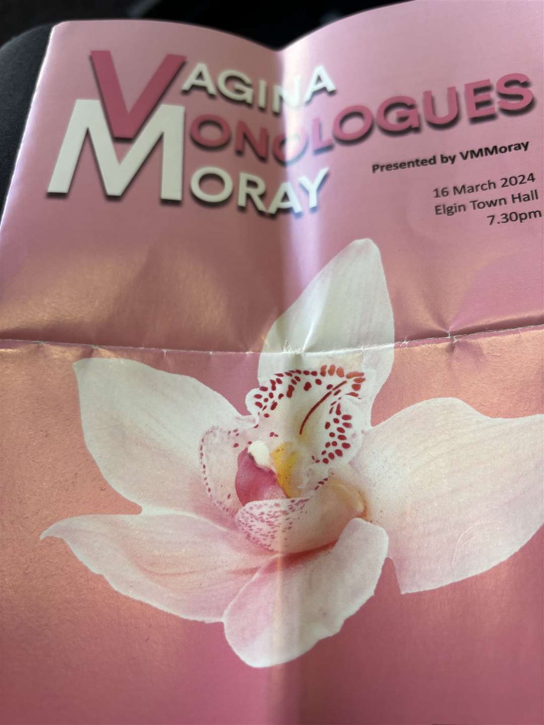 The Vagina Monologues Moray performance was moving and funny.