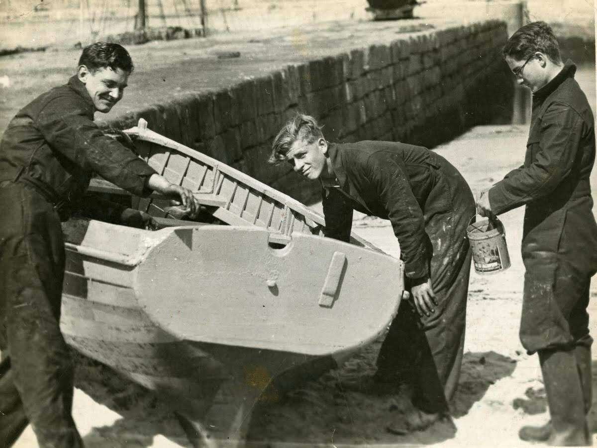 Prince Philip when he was a pupil in Moray.