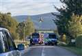 Crash on Moray road sees woman airlifted to Aberdeen Royal Infirmary for treatment