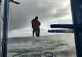 'Stars aligned' for dog owner rescued from icy Moray Firth 