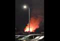 WATCH: Fire guts pavilion at Elgin Cemetery 