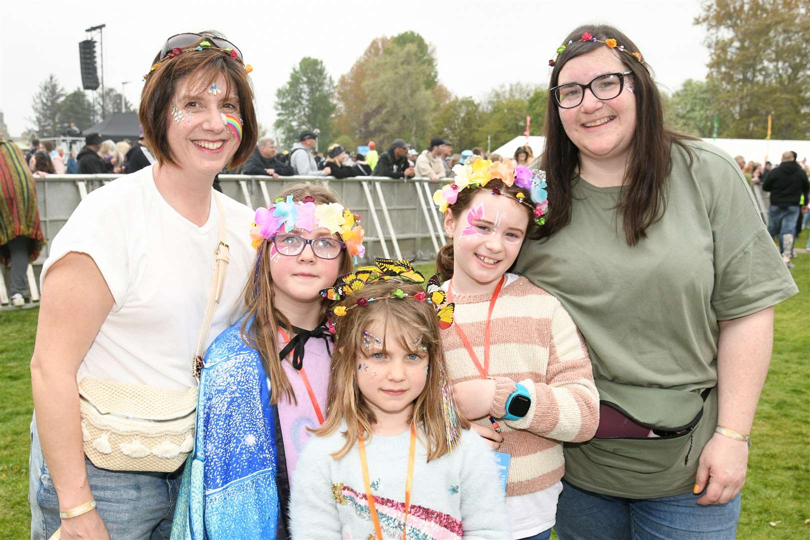 Enjoying the opening day of the MacMoray Festival. Picture: Daniel Forsyth
