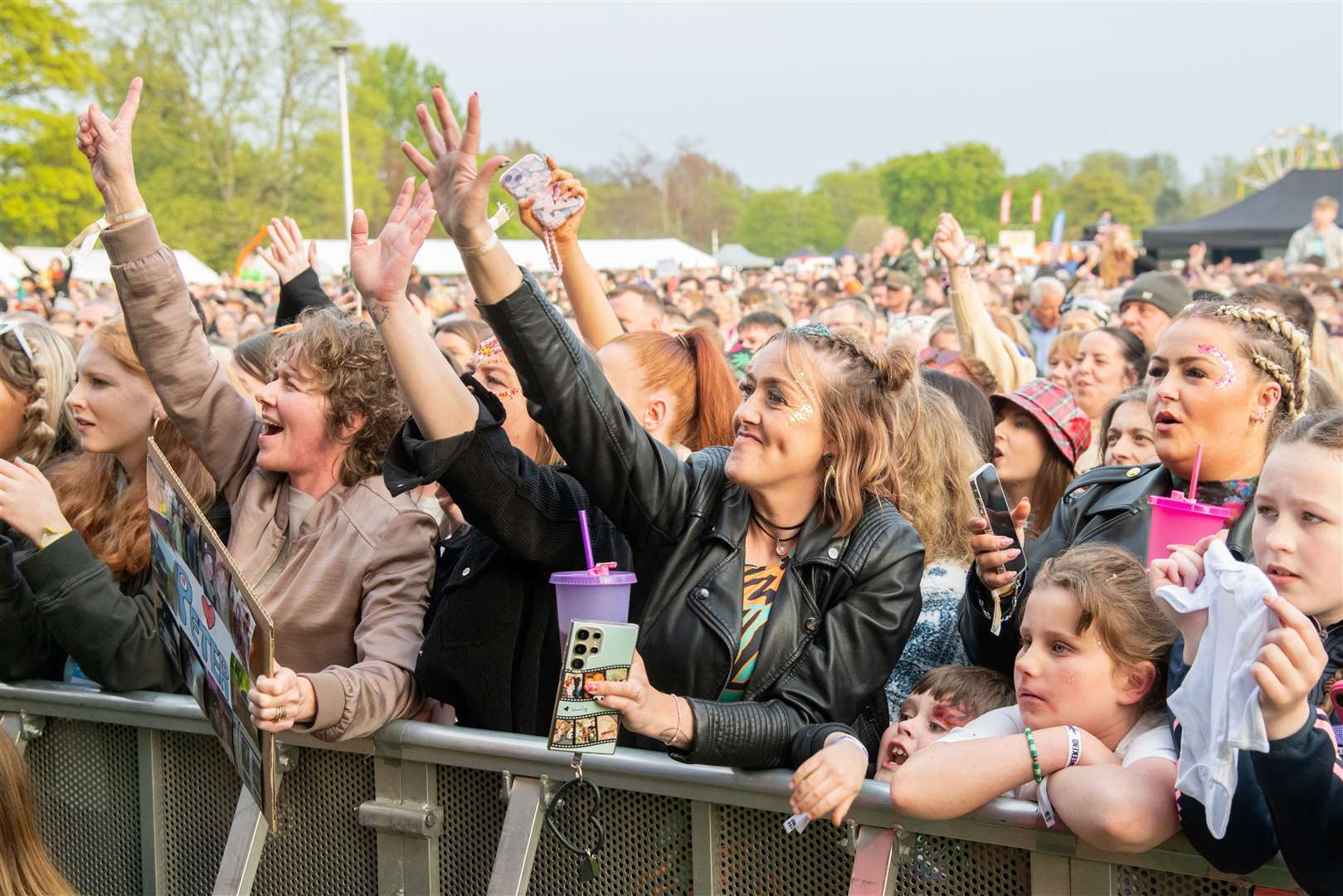 The crowd enjoyed music from lots of local and international talent. Picture: Daniel Forsyth.