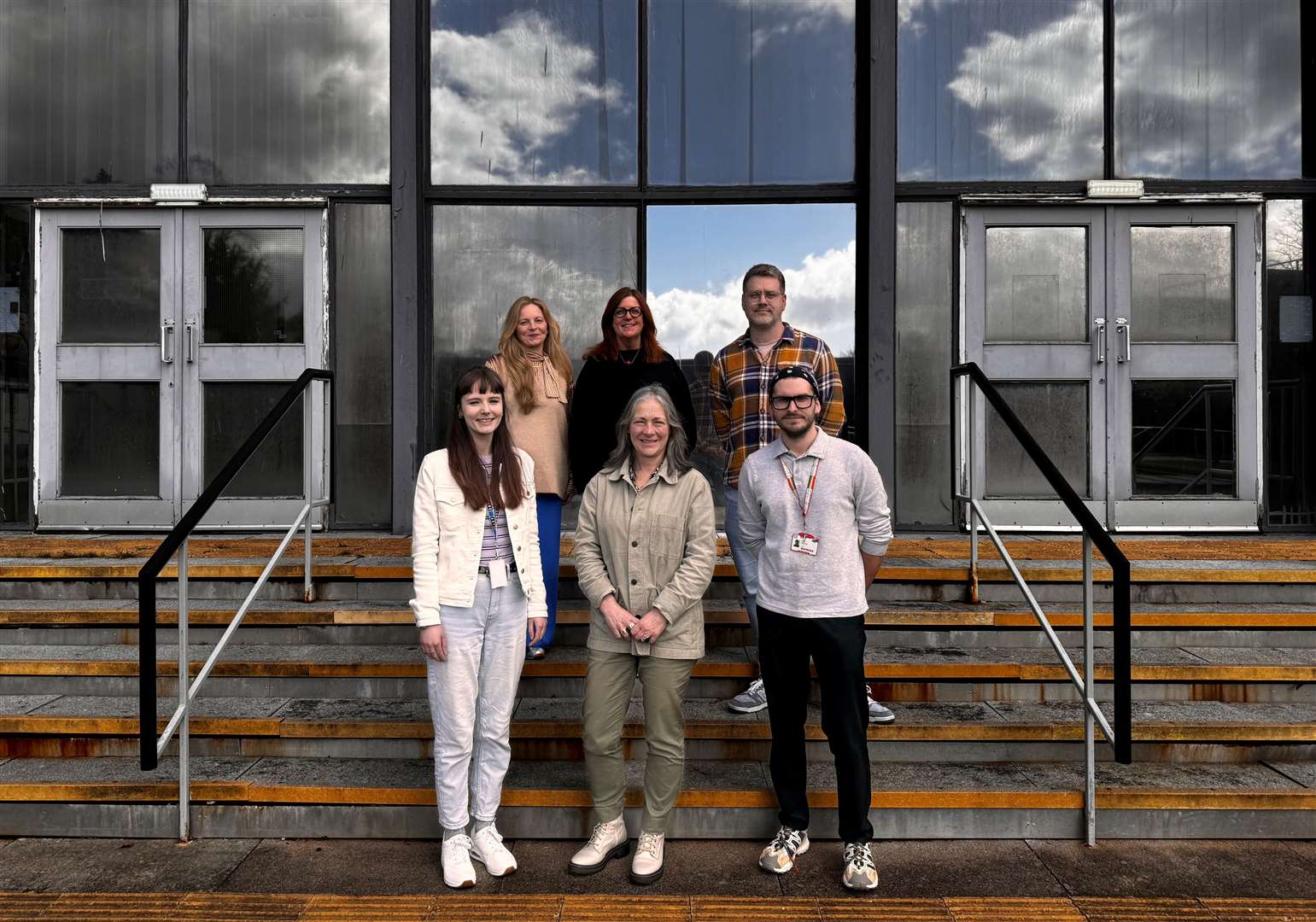 (From left) Sally Reaper, Jennifer Louden, Colin Farquhar, Hanna Louise, Susan Whyte and Bart Grabski. Picture: Claire Bruce