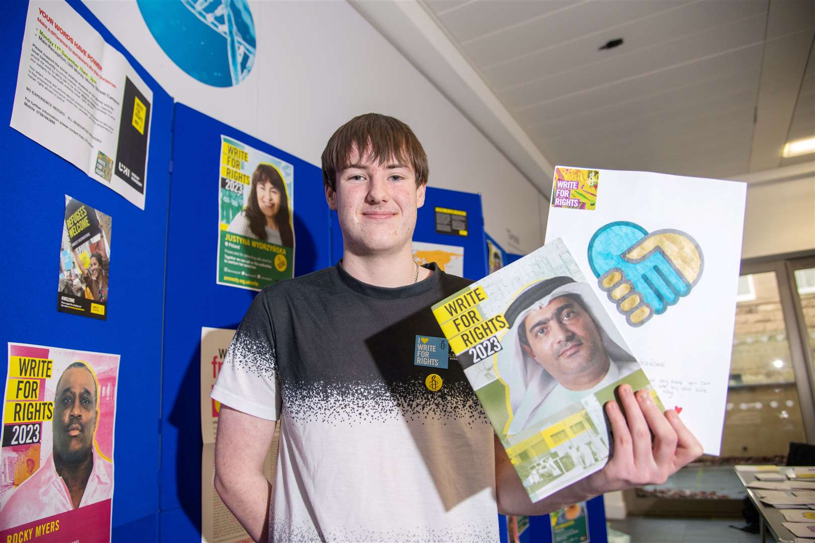 Social Sciences student Keiran McPhee. Picture: Daniel Forsyth.
