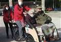 Pilot trishaw at Grant Park on Sunday