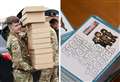 RAF Lossiemouth military children with parents serving overseas sent Christmas boxes to help with holiday blues
