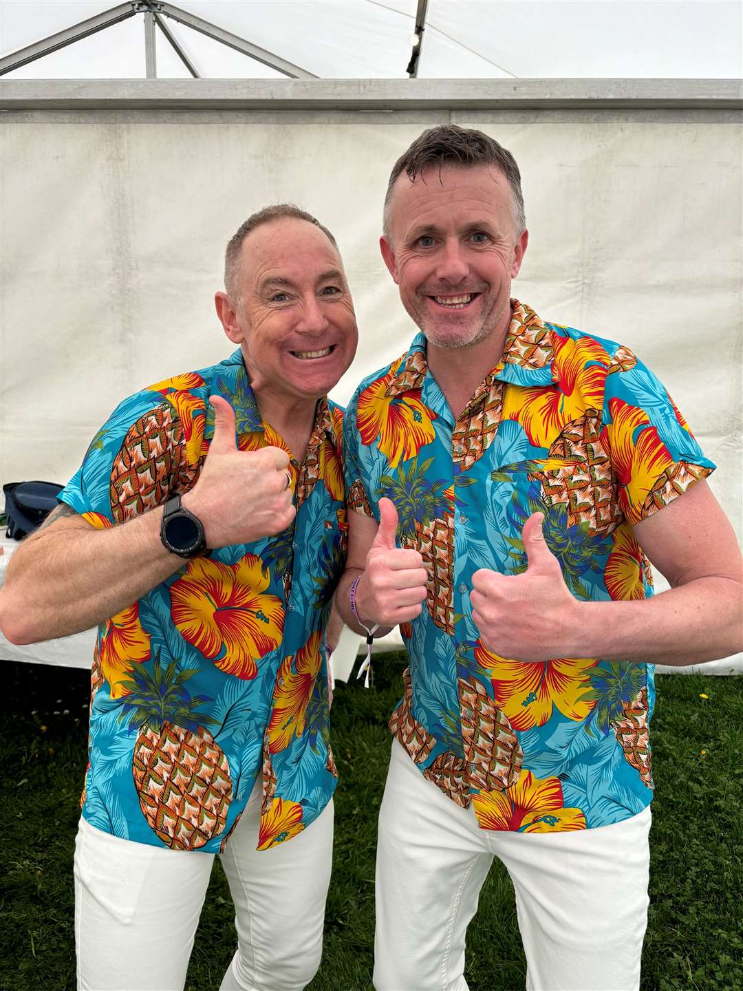 Black Lace got the party started on Day two of MacMoray, Picture: Chris Saunderson