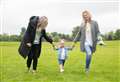 Esme's Angels complete the Kiltwalk