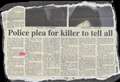 2003 – Police plea for killer to tell all