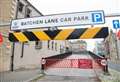 Work to resurface top level of Elgin car park again