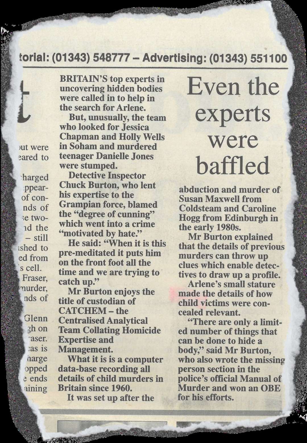 This story appeared in the Northern Scot, January 31, 2003...Picture: Northern Scot
