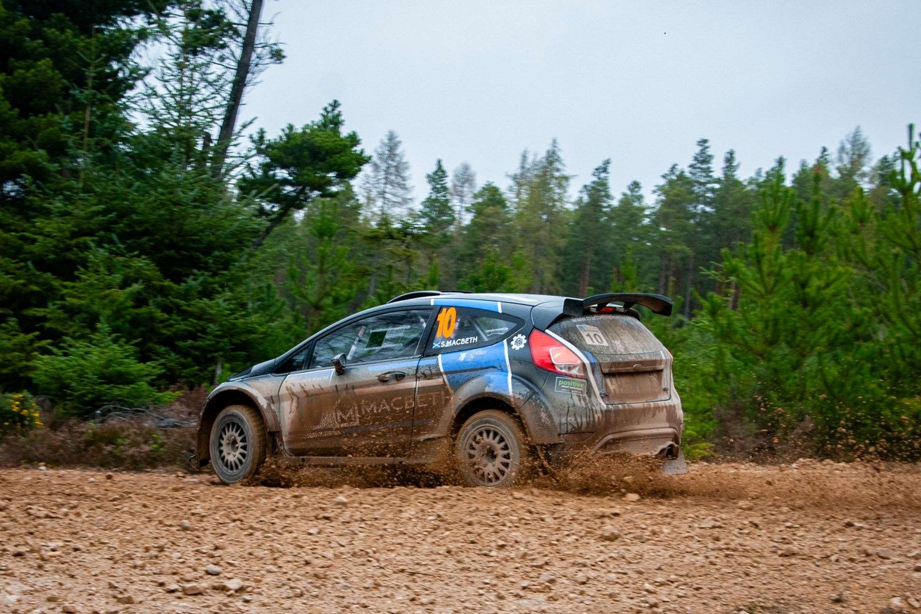 Ahead of the Speyside Stages 2024, rally driver Scott MacBeth takes reporter Lewis McBlane for a spin...Picture: Ewan Mackenzie